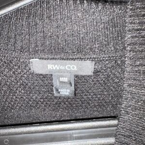 RW&CO. Black Women's Sweater Cardigan